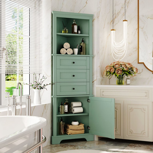 Green corner storage - corner,
